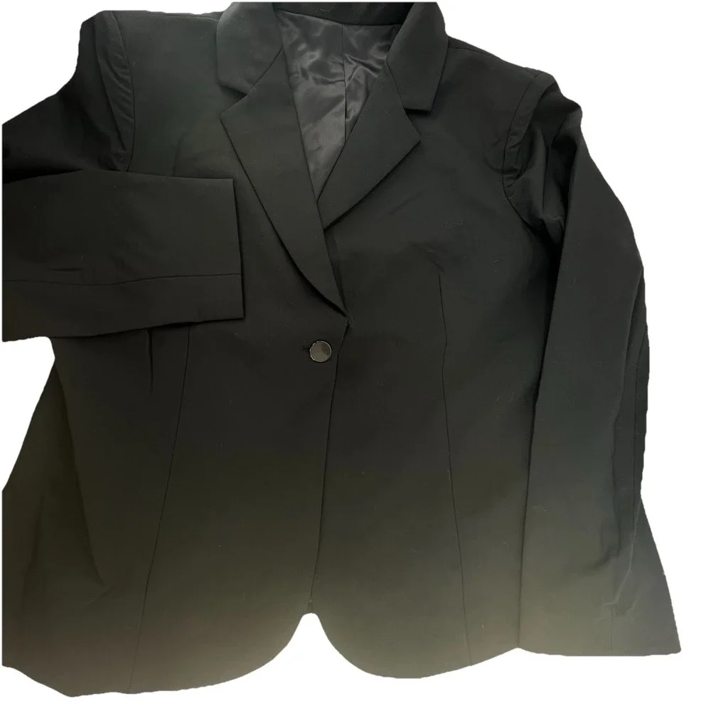 Giorgio Armani Womens Single Button Blue Blazer Italy Size 48 Have Multiple 03 - Picture 13 of 14